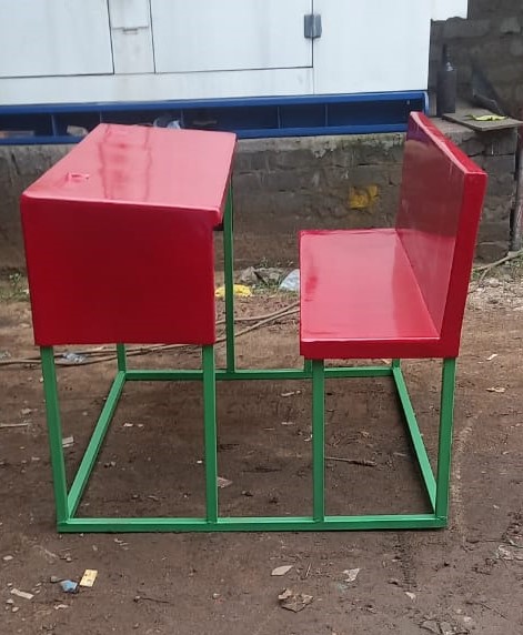 school desk bench